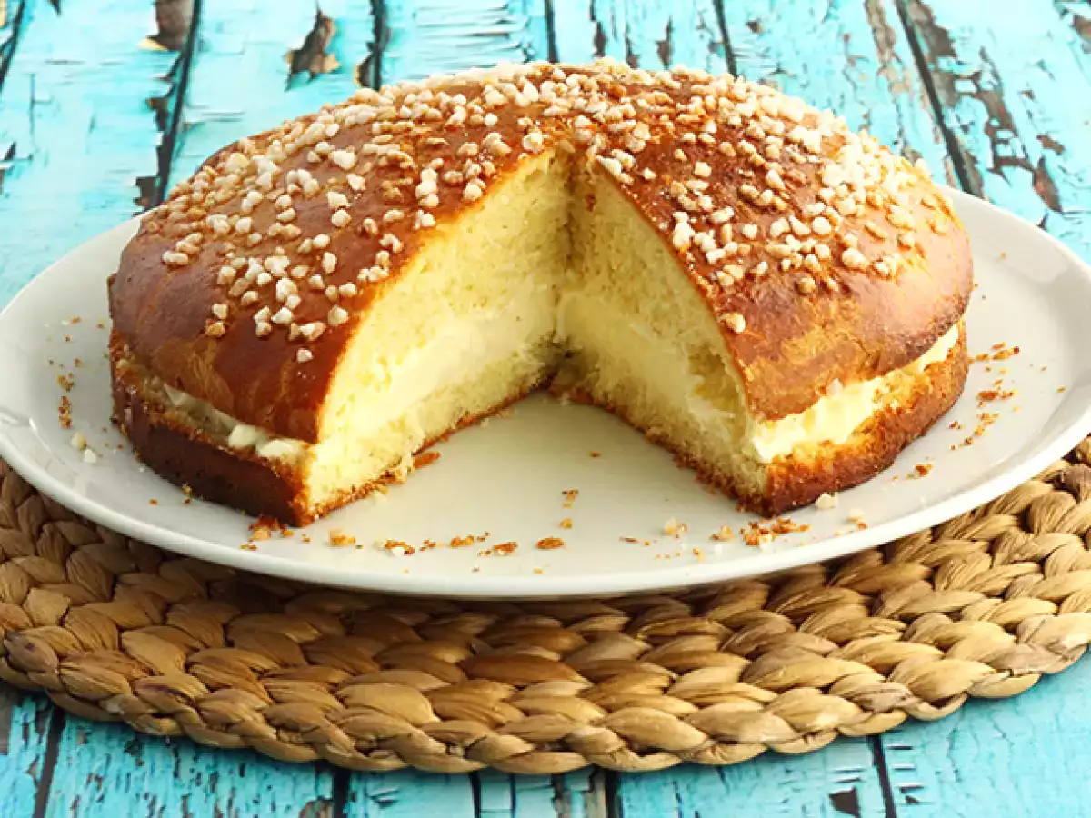 Tarte Tropézienne: recept krok za krokem - foto 2