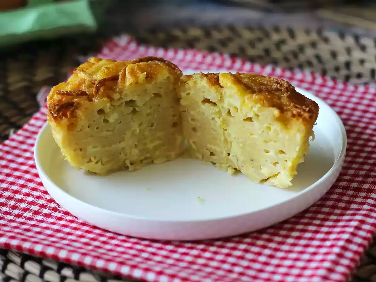 Těstovinová omeleta ve fritéze - foto 4