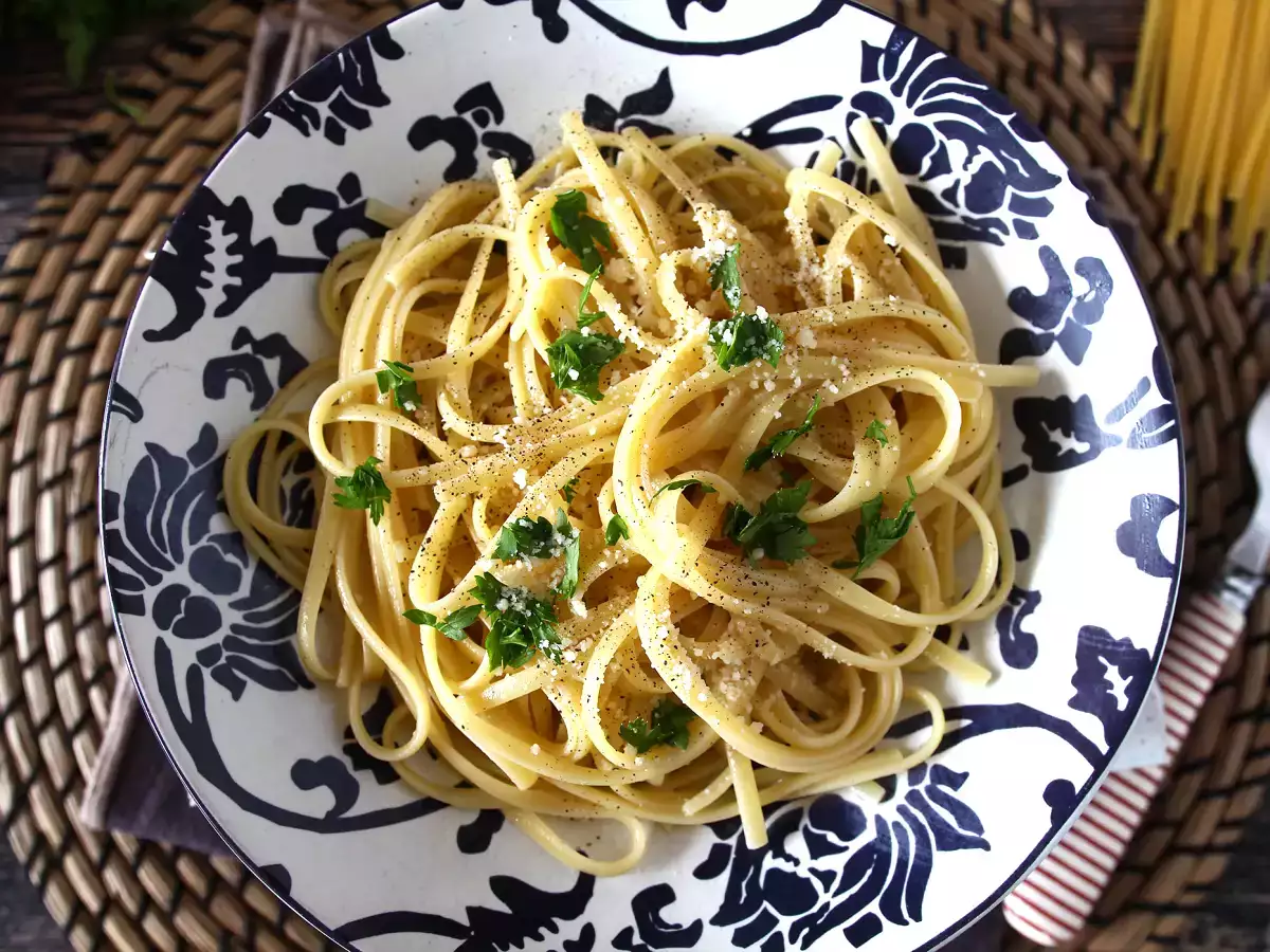 Těstoviny s citronem - Pasta al limone (váš budoucí oblíbený pokrm!) - foto 2