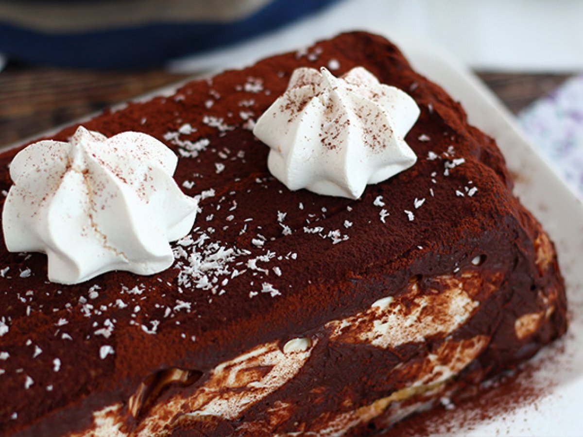 Tiramisu log (návod krok za krokem) - foto 2