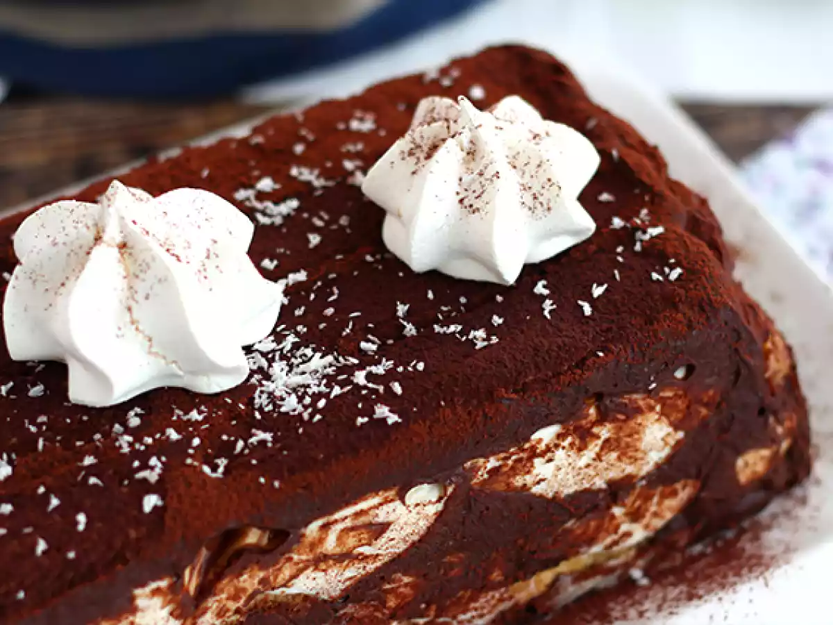 Tiramisu log (návod krok za krokem) - foto 2