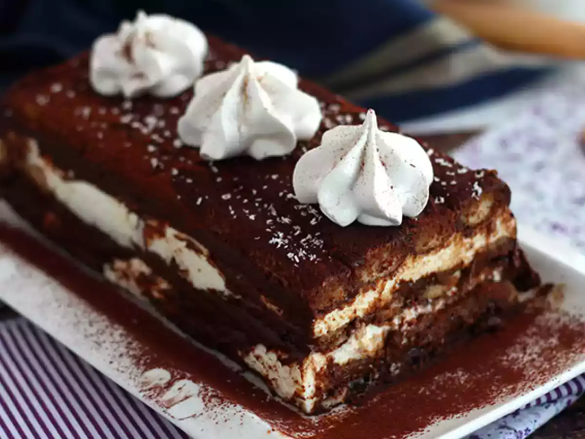 Tiramisu log (návod krok za krokem) - foto 4