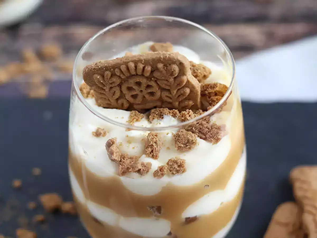 Tiramisu se sušenkami speculoos a slaným karamelem - foto 3