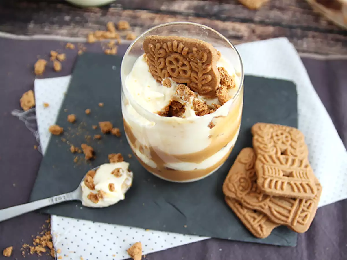 Tiramisu se sušenkami speculoos a slaným karamelem - foto 4