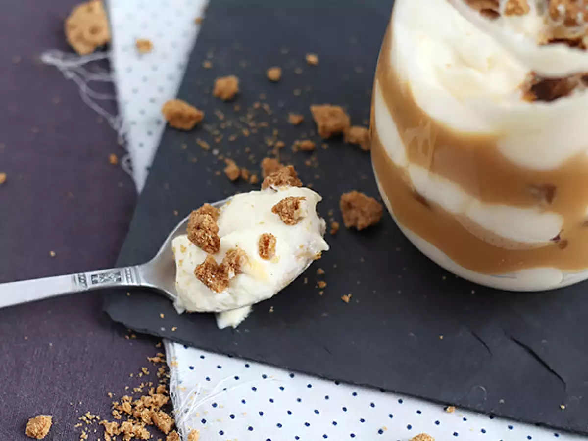 Tiramisu se sušenkami speculoos a slaným karamelem - foto 5