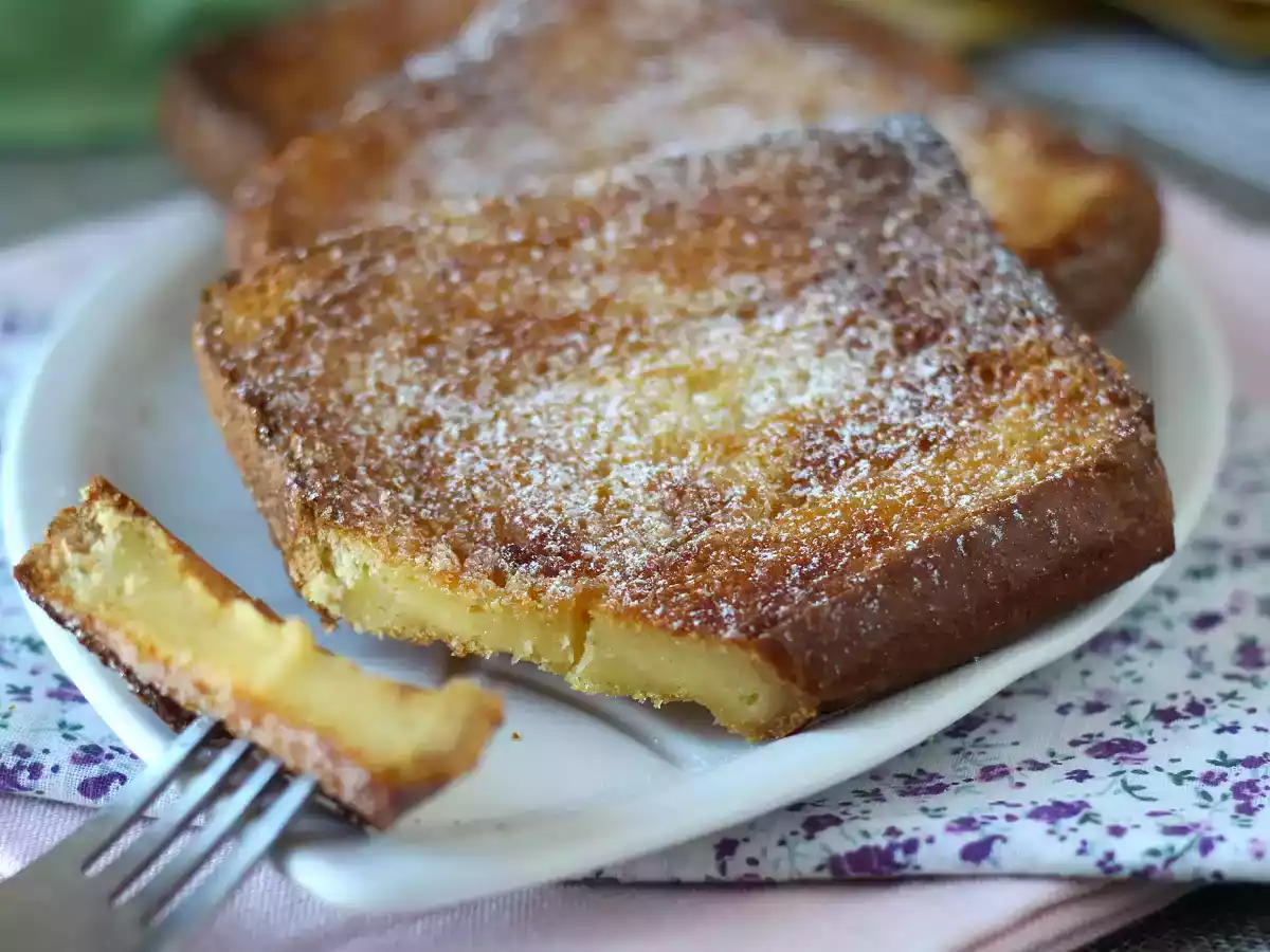 Torrijas ve fritéze s brioškovým chlebem, tradice bez komplikací