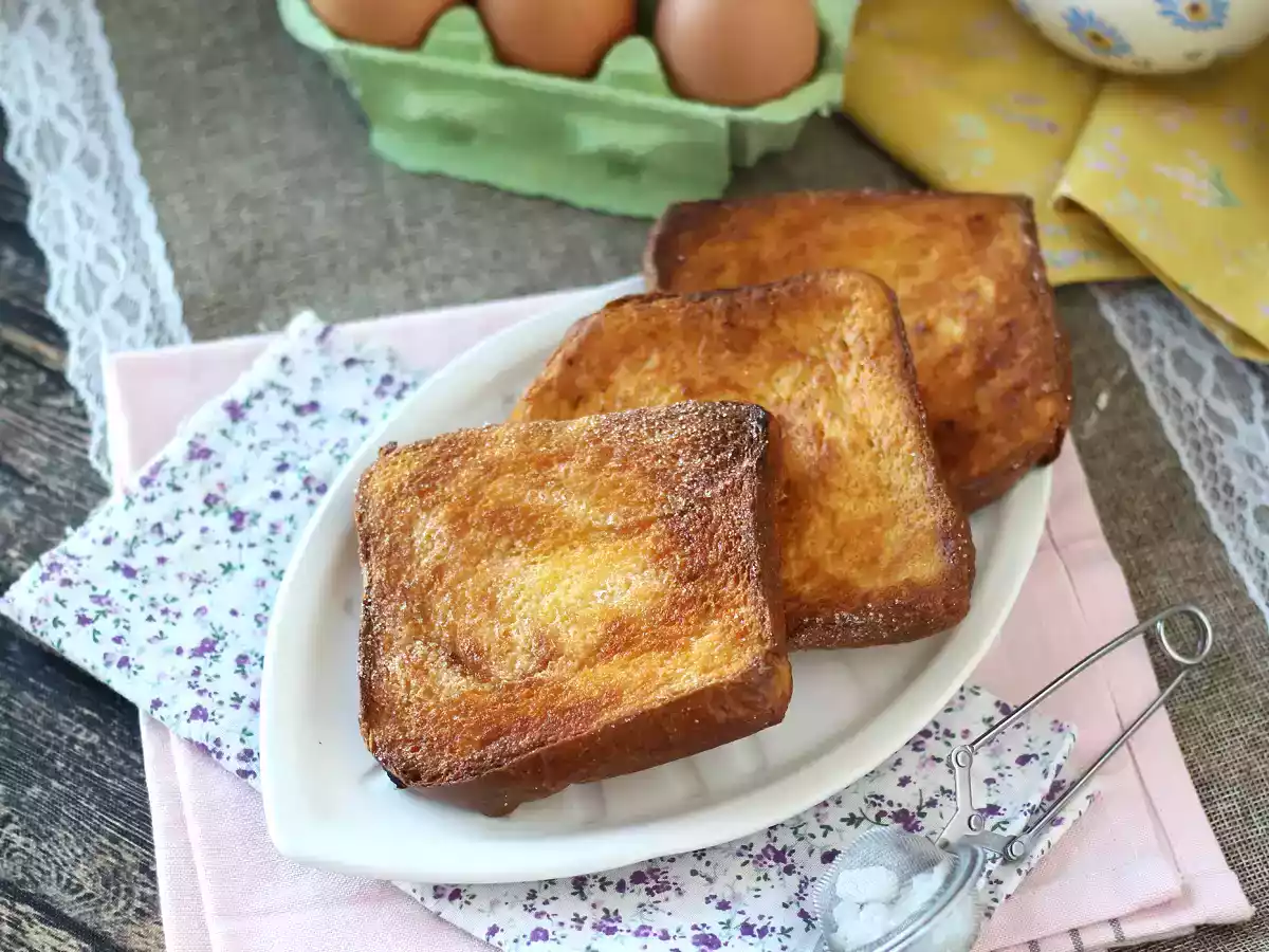 Torrijas ve fritéze s brioškovým chlebem, tradice bez komplikací - foto 2