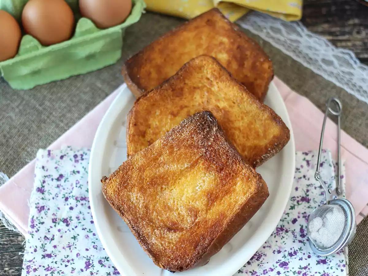 Torrijas ve fritéze s brioškovým chlebem, tradice bez komplikací - foto 6