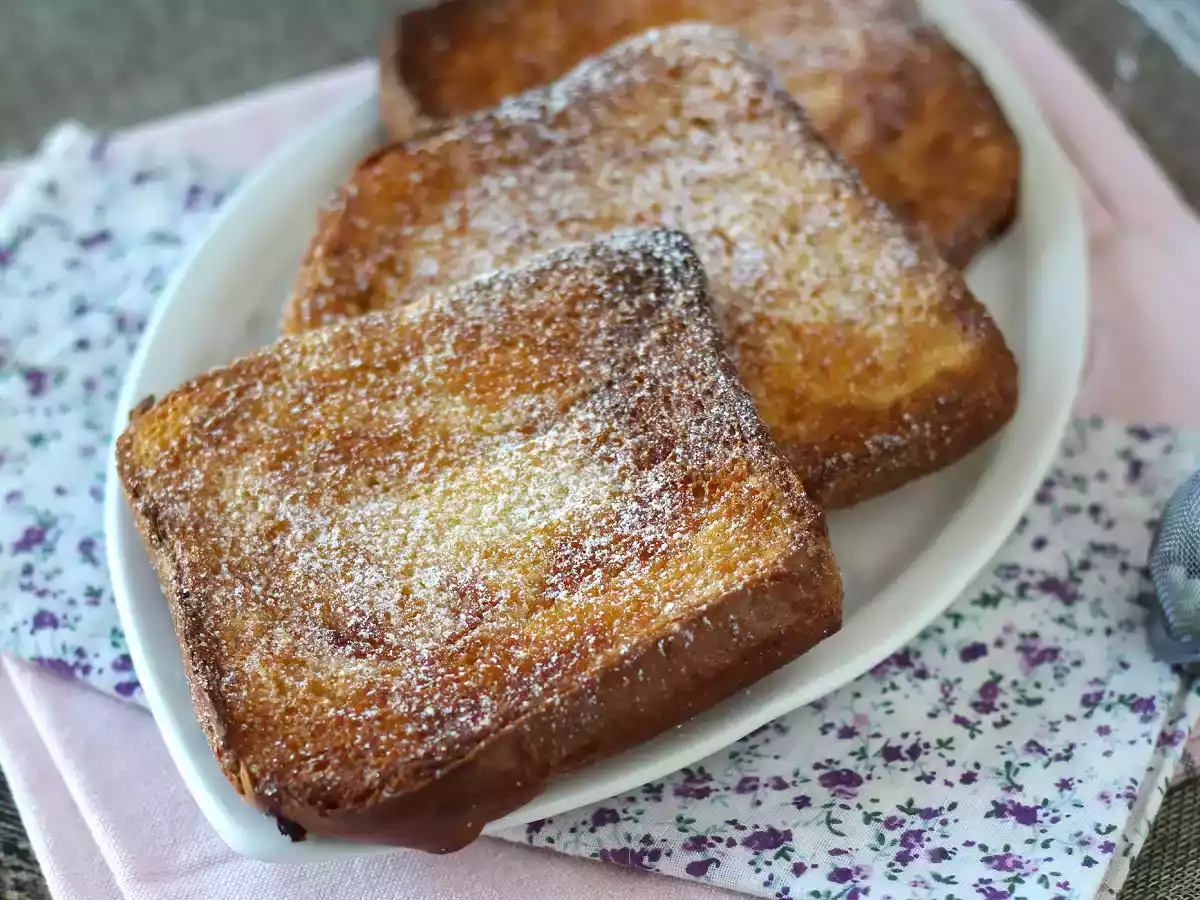 Torrijas ve fritéze s brioškovým chlebem, tradice bez komplikací - foto 7