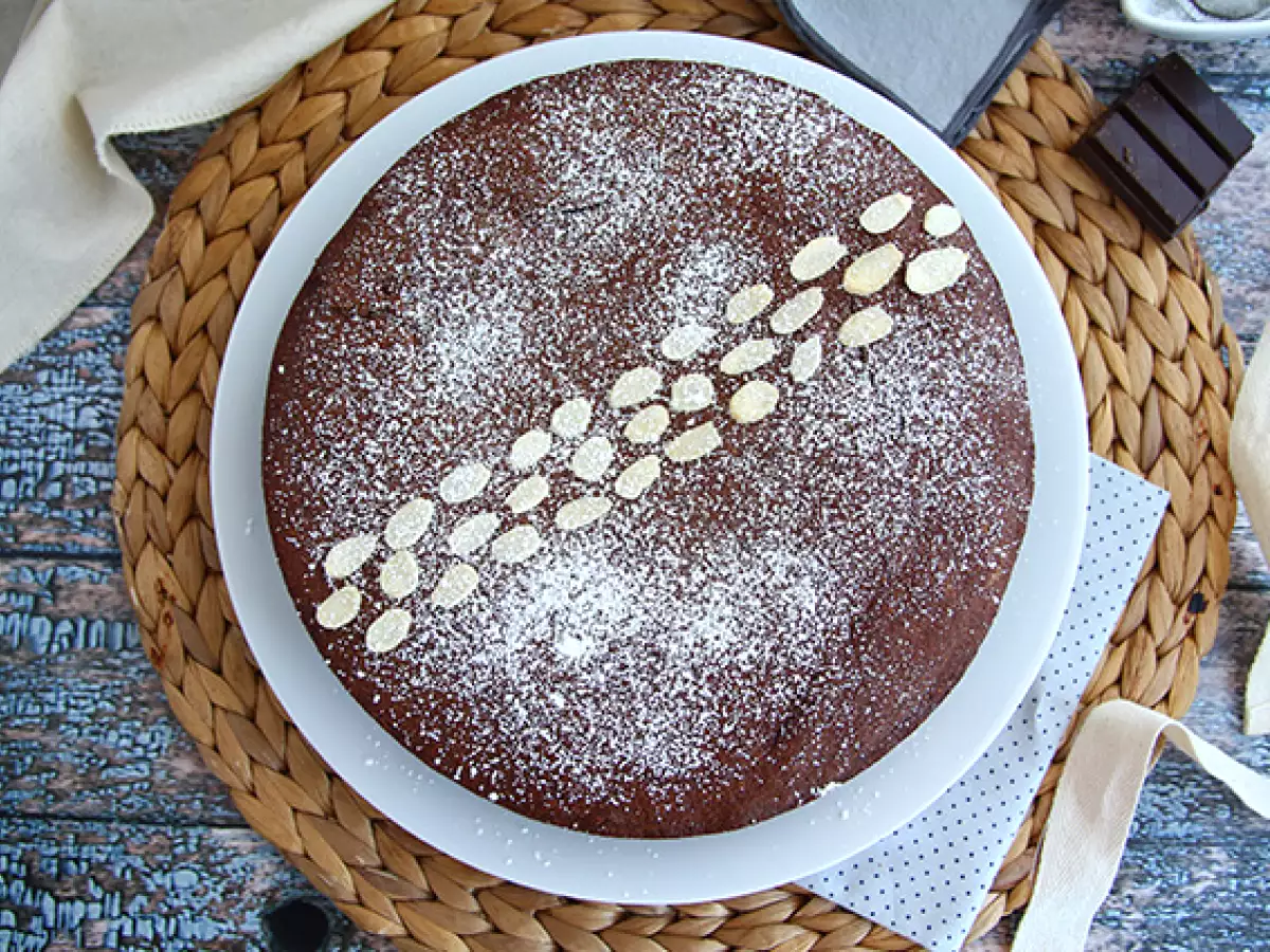 Torta Caprese – vláčný čokoládový dort - foto 3