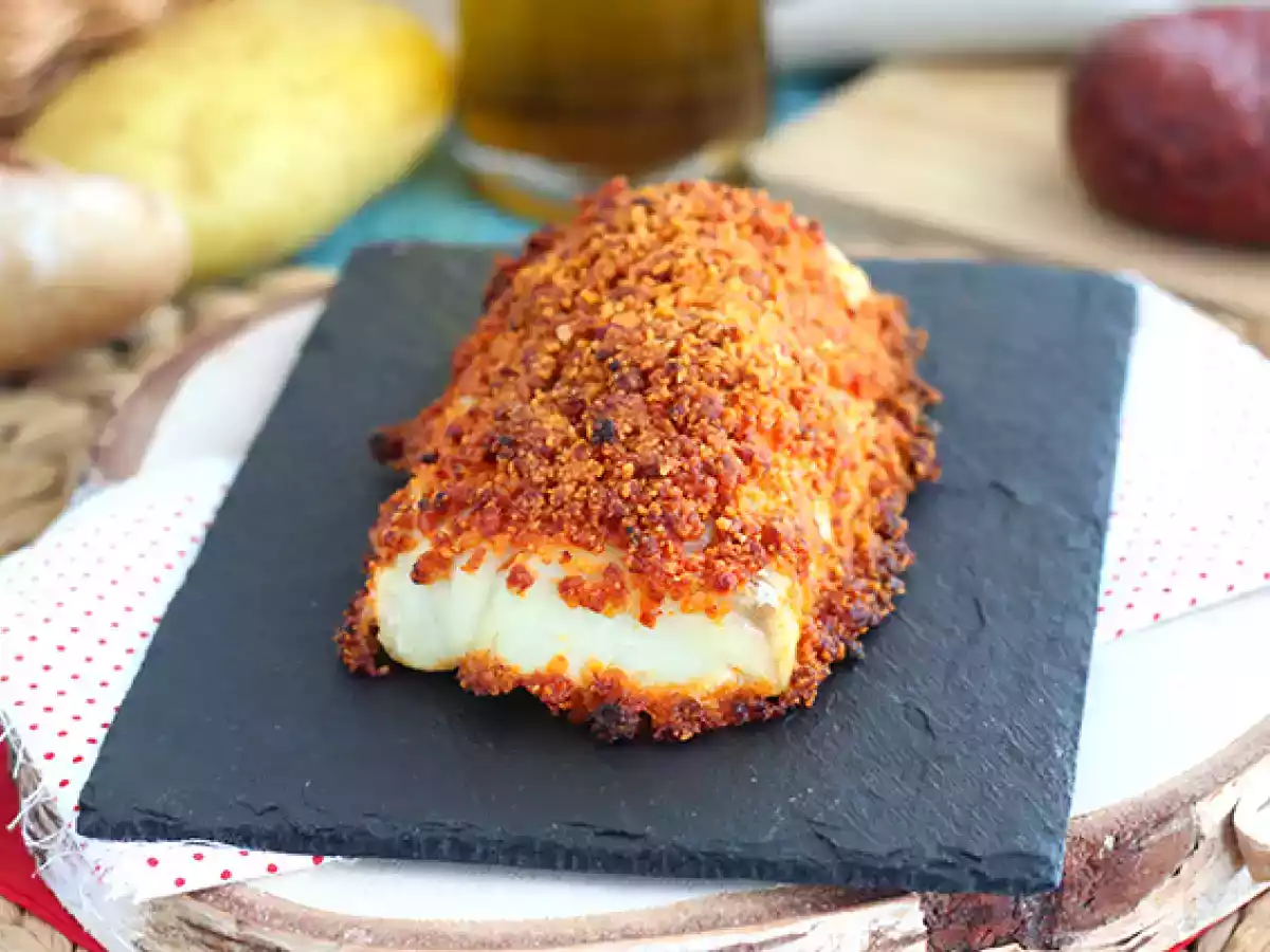 Treska v chorizo krustě
