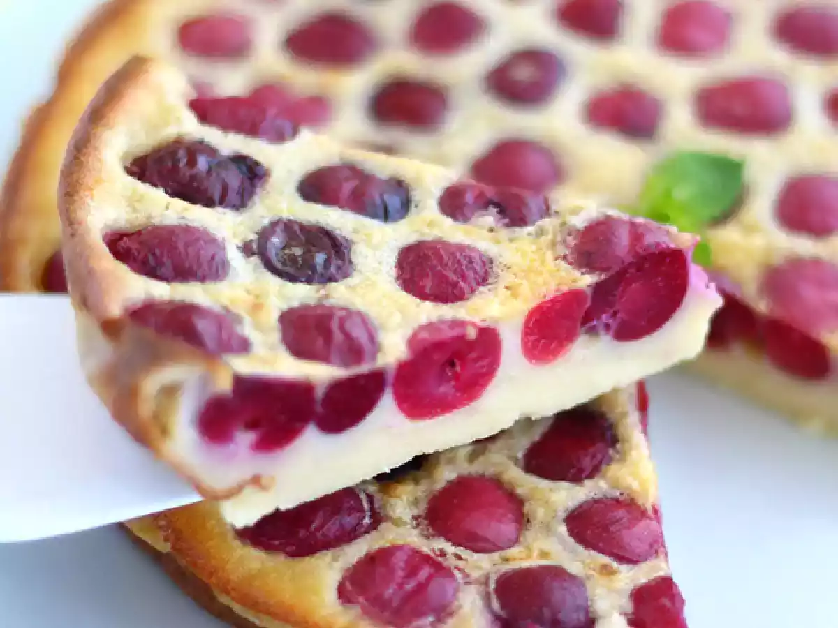 Třešňový clafoutis, ultra jemná klasika - foto 3