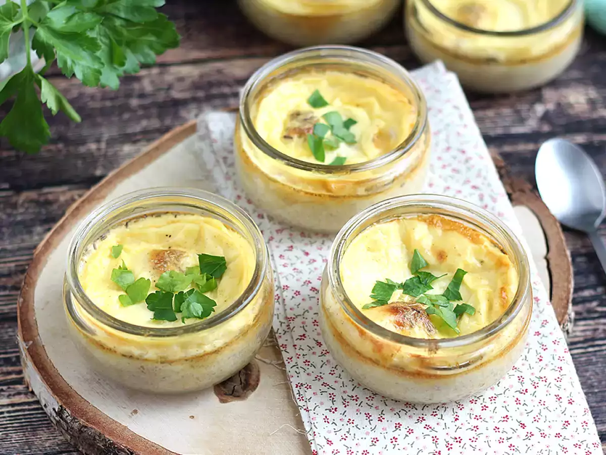 Tuňákové flan