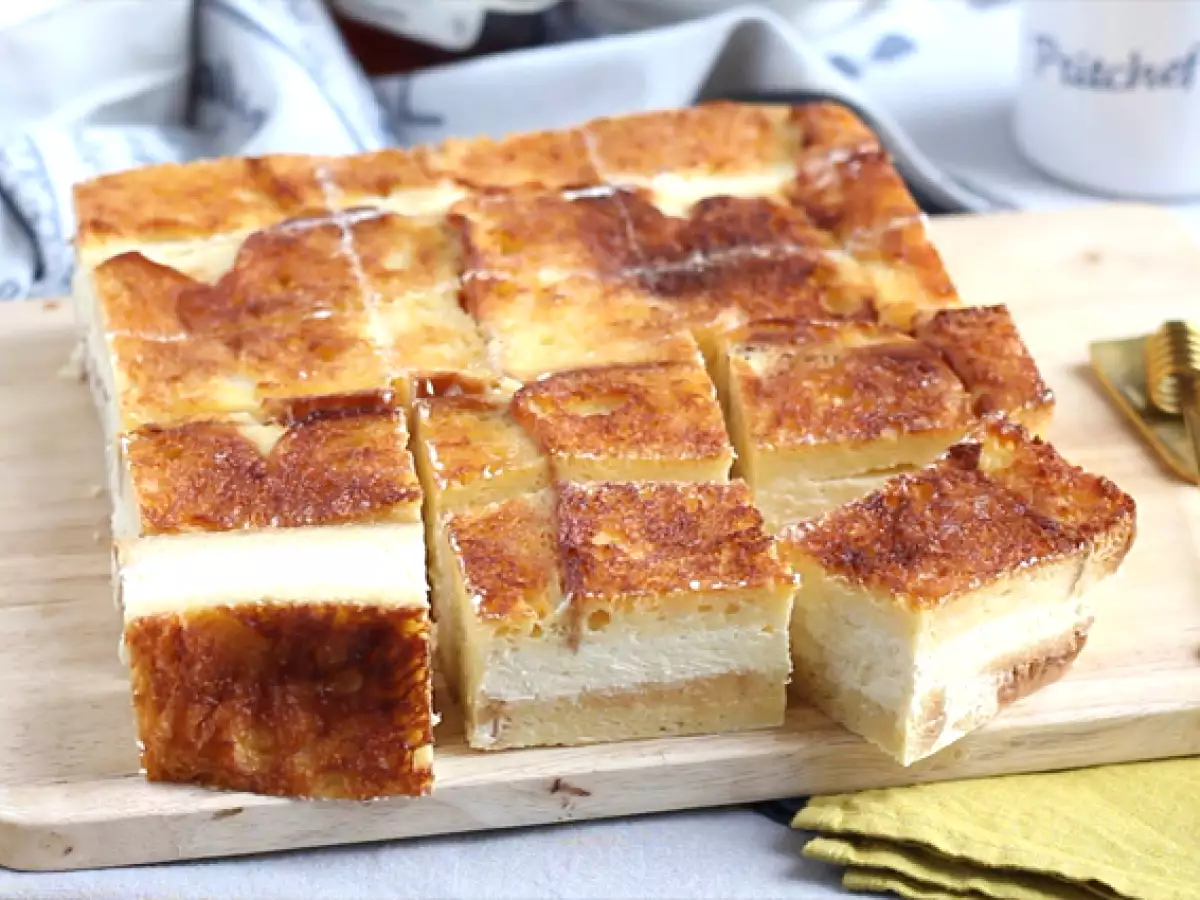 Tvarohové tyčinky s francouzským toastem (French toast cheesecake bars) - foto 2