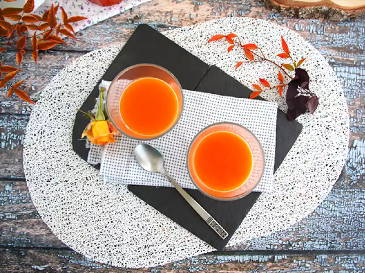 Vanilková panna cotta s meruňkovým coulis - foto 2