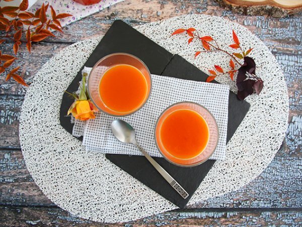 Vanilková panna cotta s meruňkovým coulis - foto 2