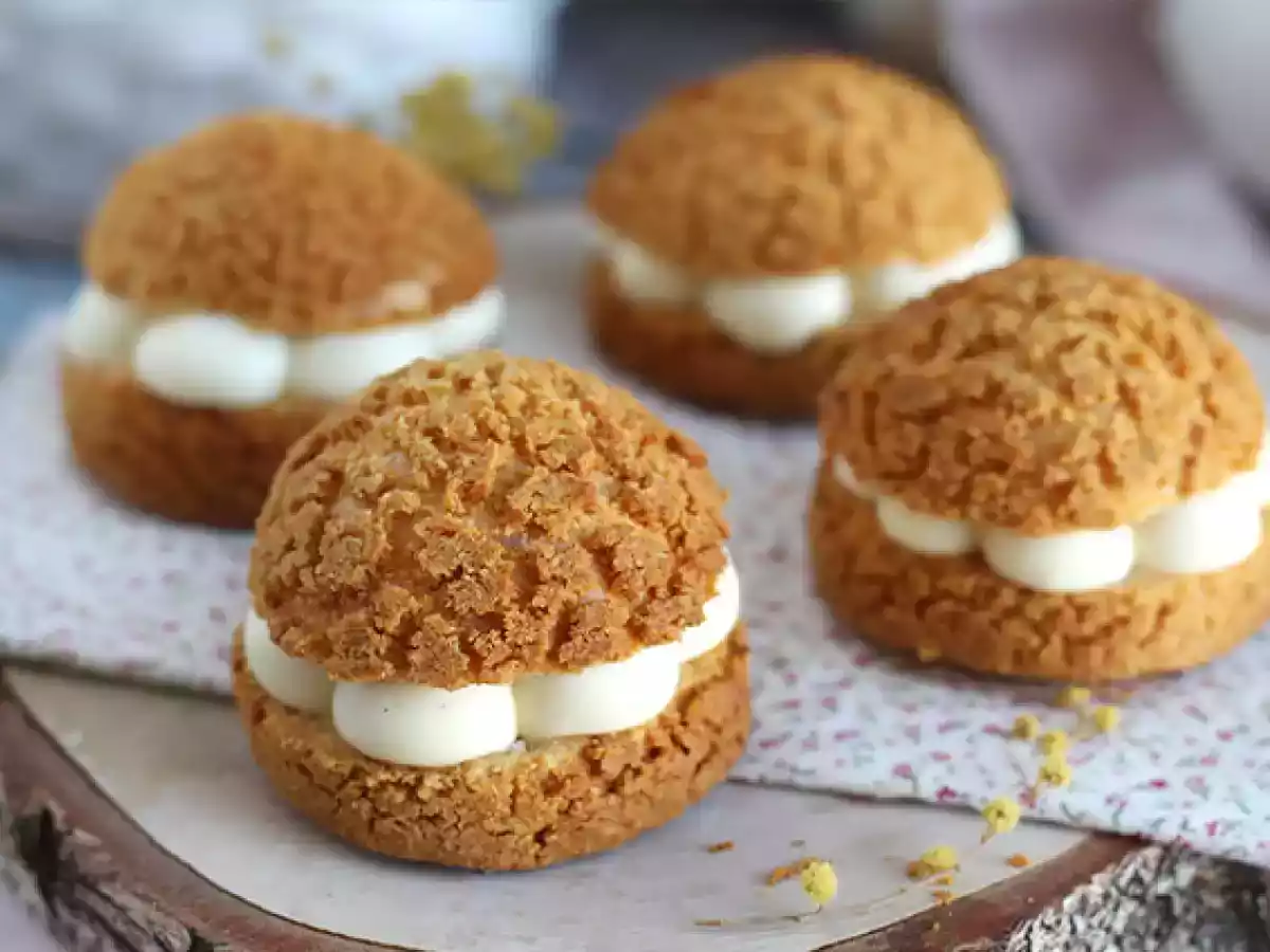 Vanilkové choux s krémem - foto 2