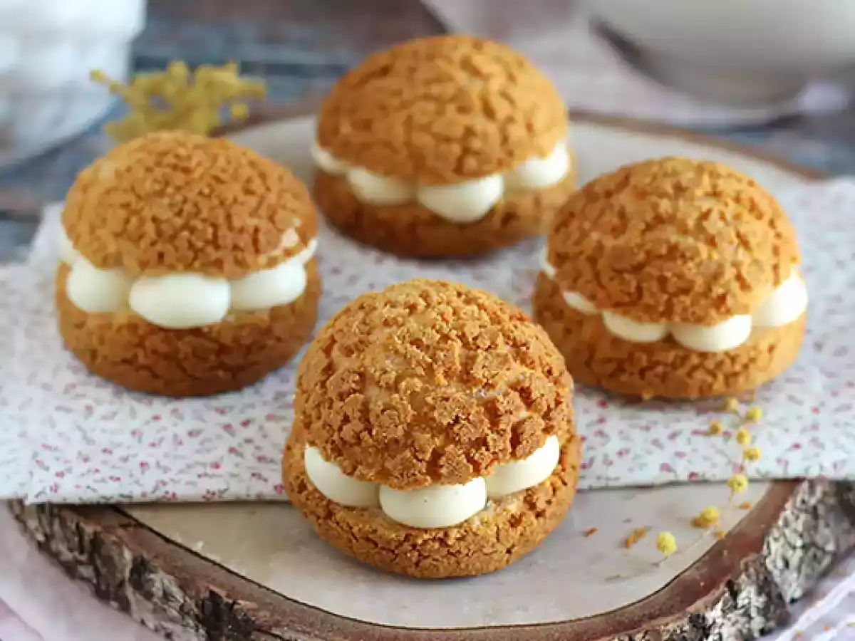 Vanilkové choux s krémem - foto 5