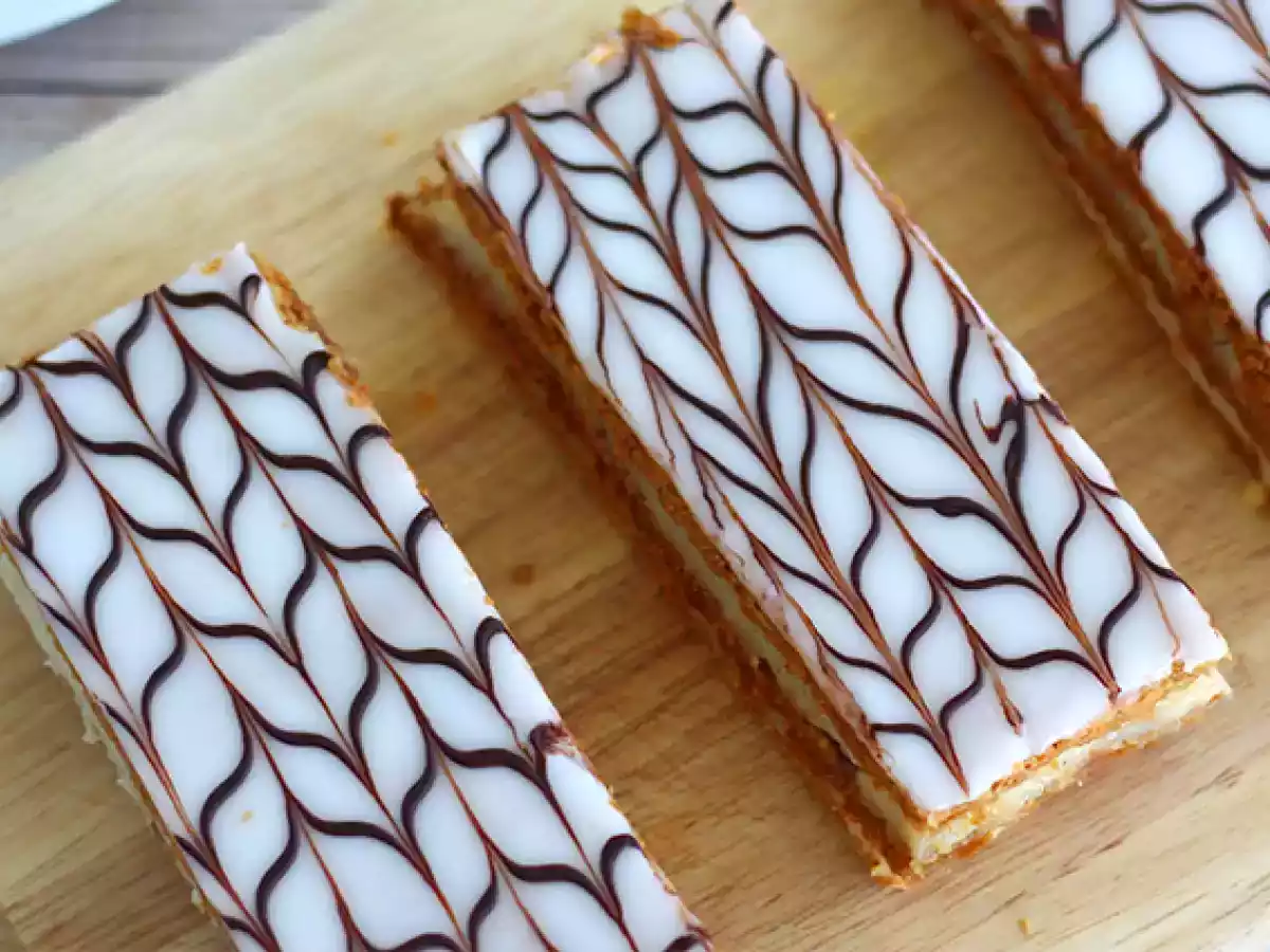 Vanilkové mille-feuille - foto 3