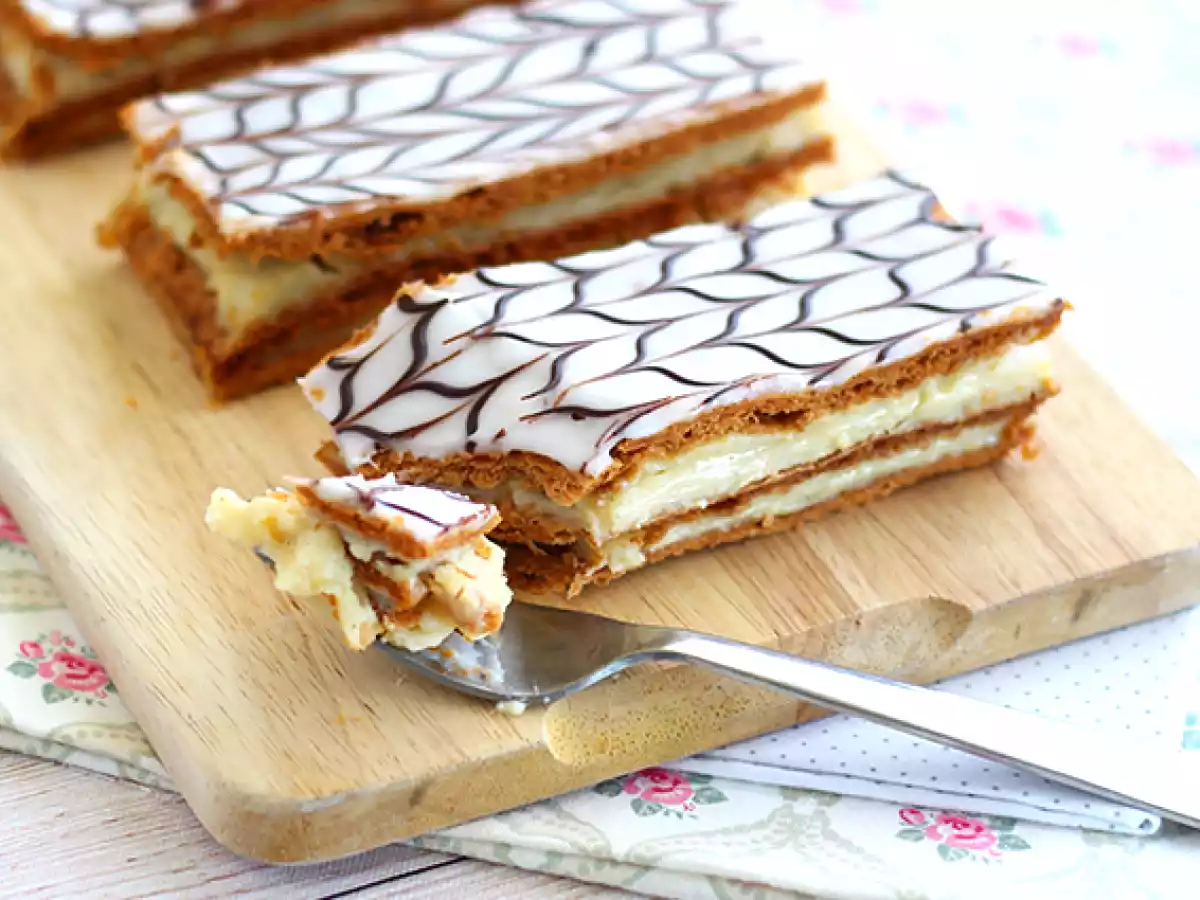 Vanilkové mille-feuille - foto 4