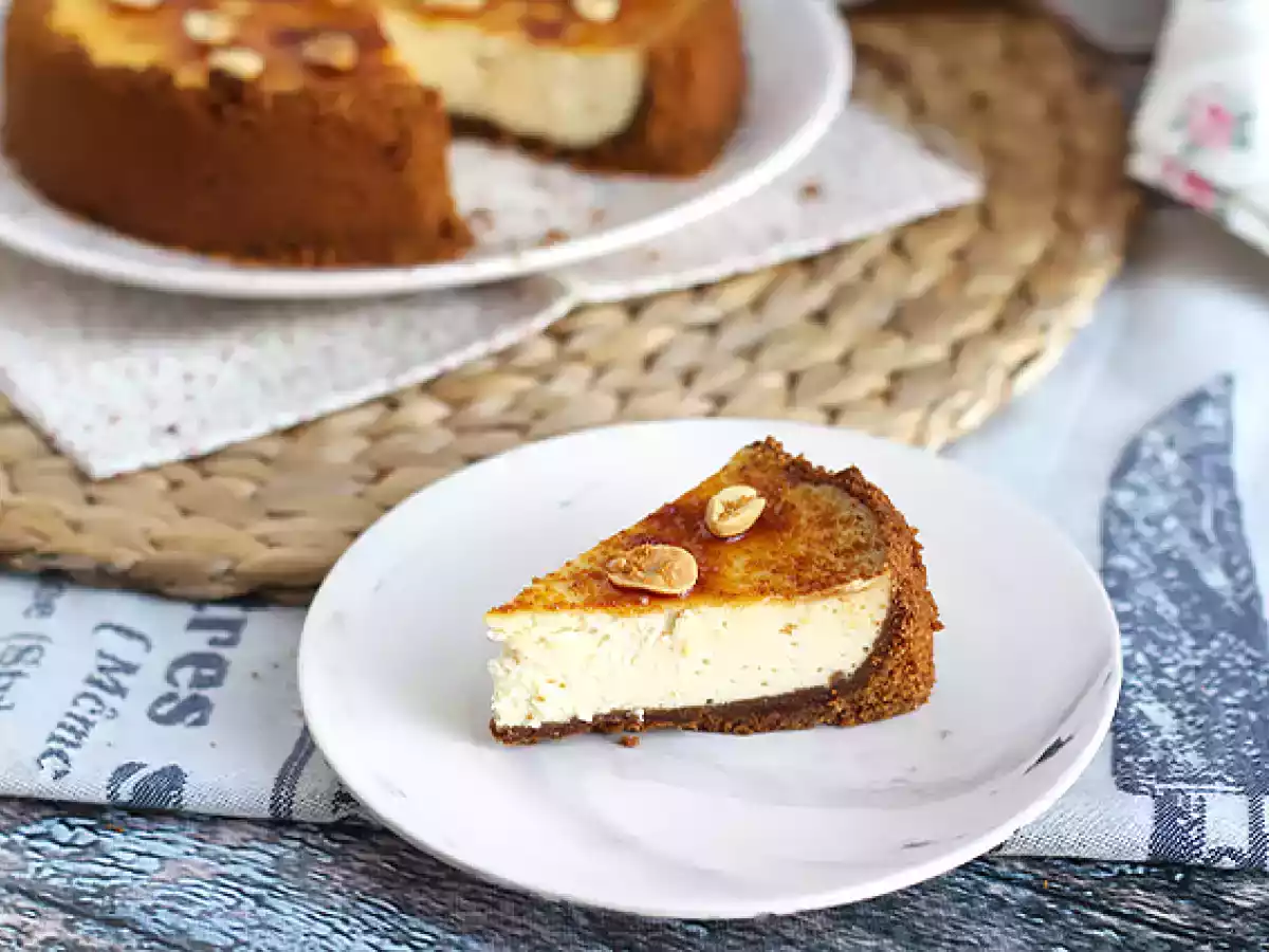 Vanilkový cheesecake s ricottou