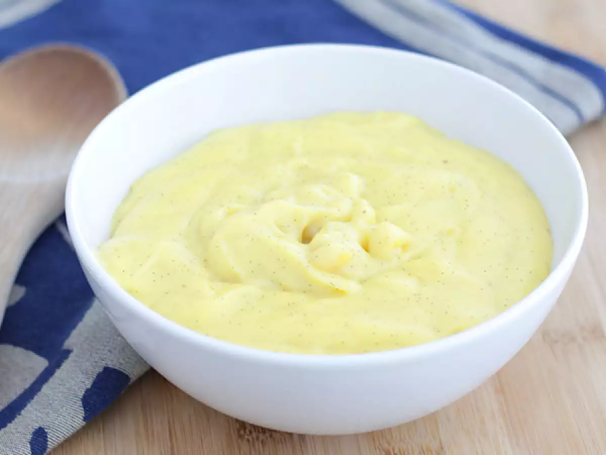 Vanilkový cukrářský krém – klasický recept