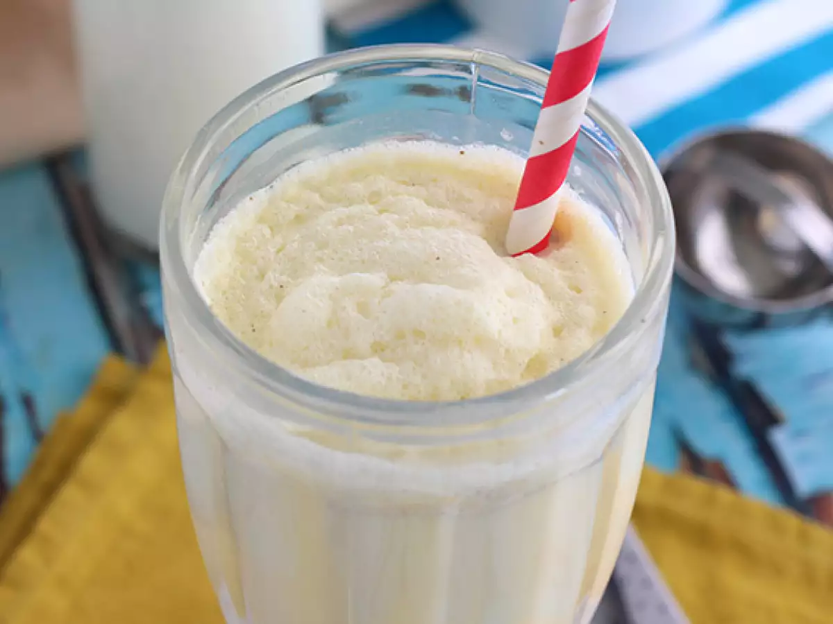 Vanilkový milkshake - foto 2
