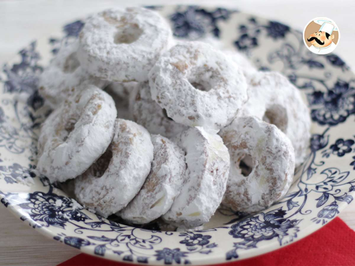 Vánoční vinné kroužky (roscos de vino)