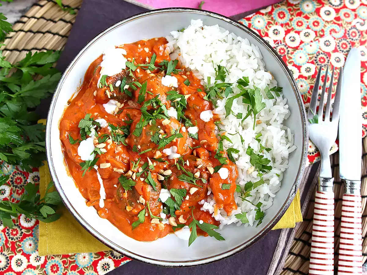 Veganská Malai Kofta: cizrnové karbanátky s rajčatovou omáčkou - foto 5