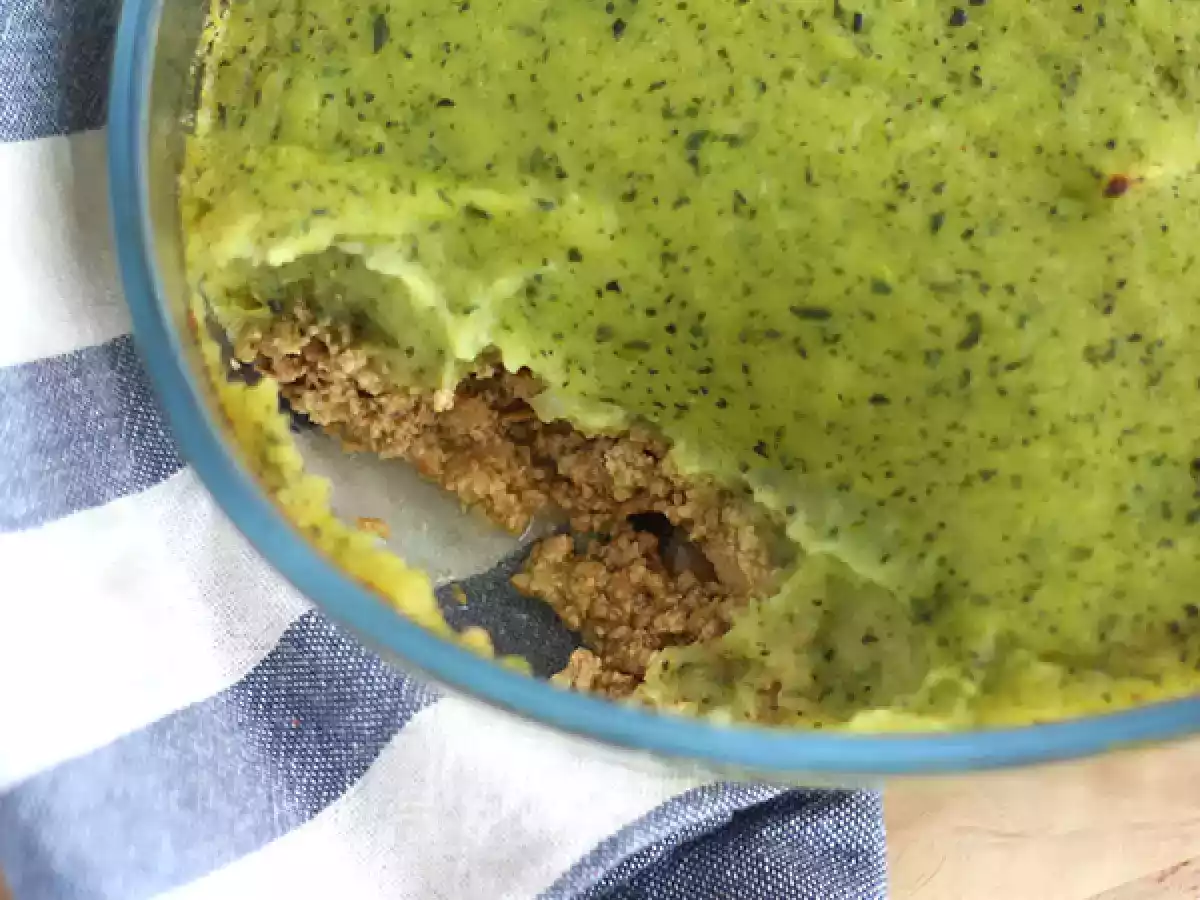 Veganský hrachový koláč s cuketou a tofu - foto 2
