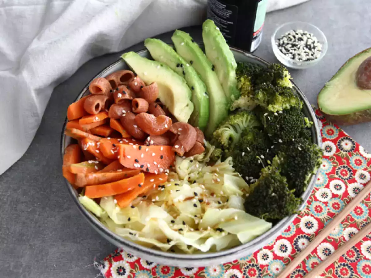 Vegetariánská Buddha bowl