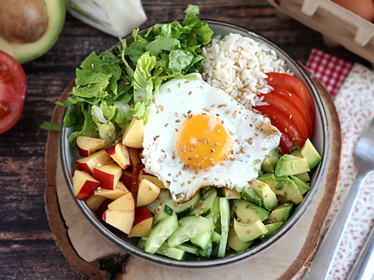 Vegetariánská Buddha bowl – krásně vyvážený a barevný salát! - foto 5