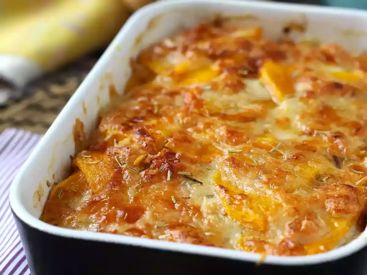 Vegetariánská dýňová parmigiana - foto 3