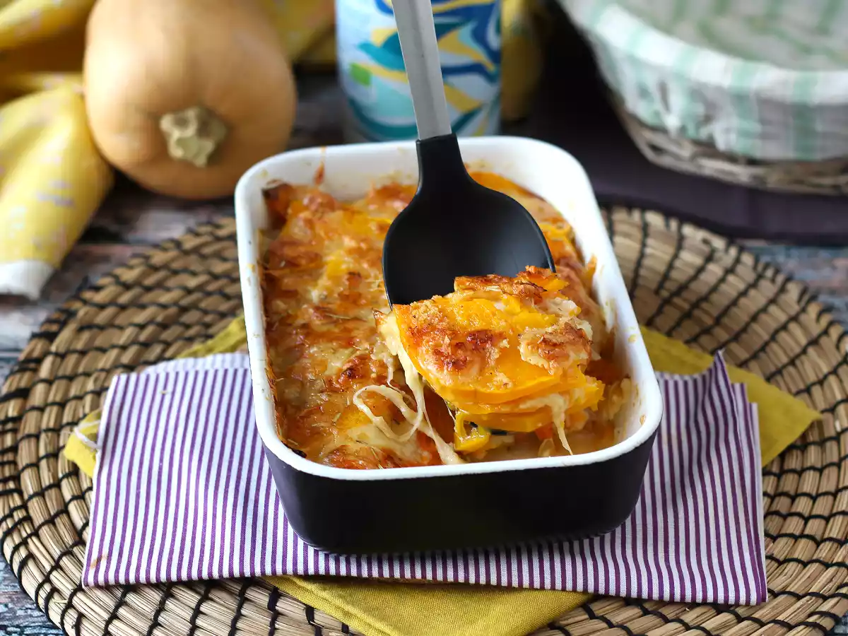 Vegetariánská dýňová parmigiana - foto 4
