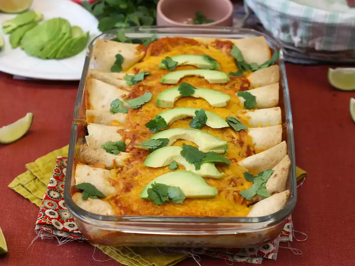 Vegetariánské enchilady