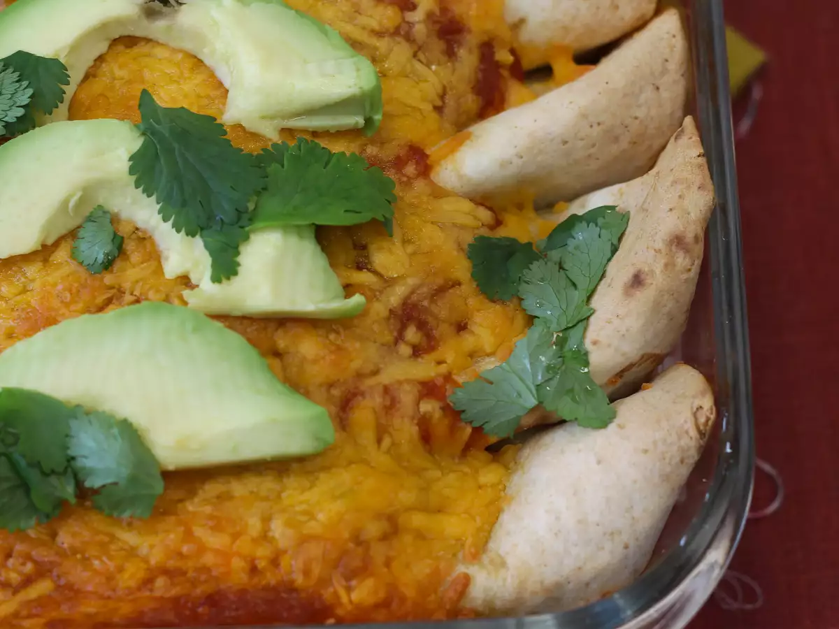 Vegetariánské enchilady - foto 5