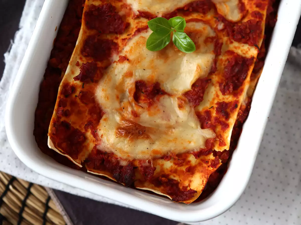Vegetariánské lasagne (nebudete tomu věřit!) - foto 2