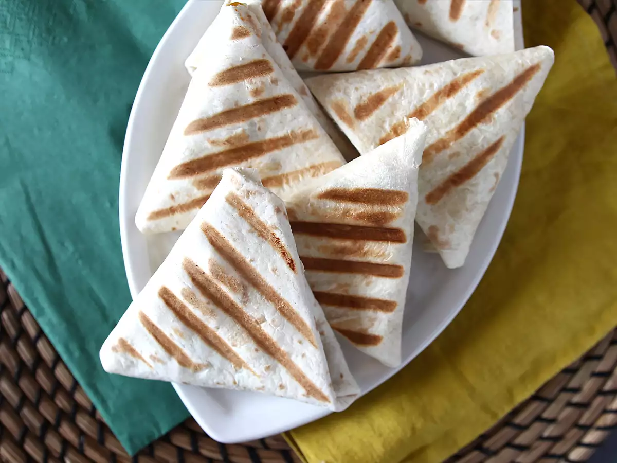 Vegetariánské tacos samosy - foto 2