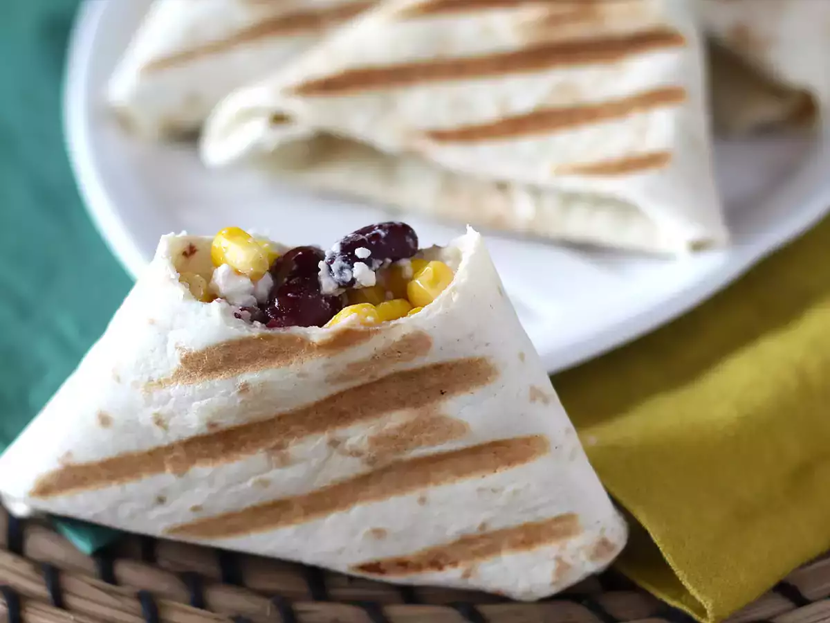 Vegetariánské tacos samosy - foto 4