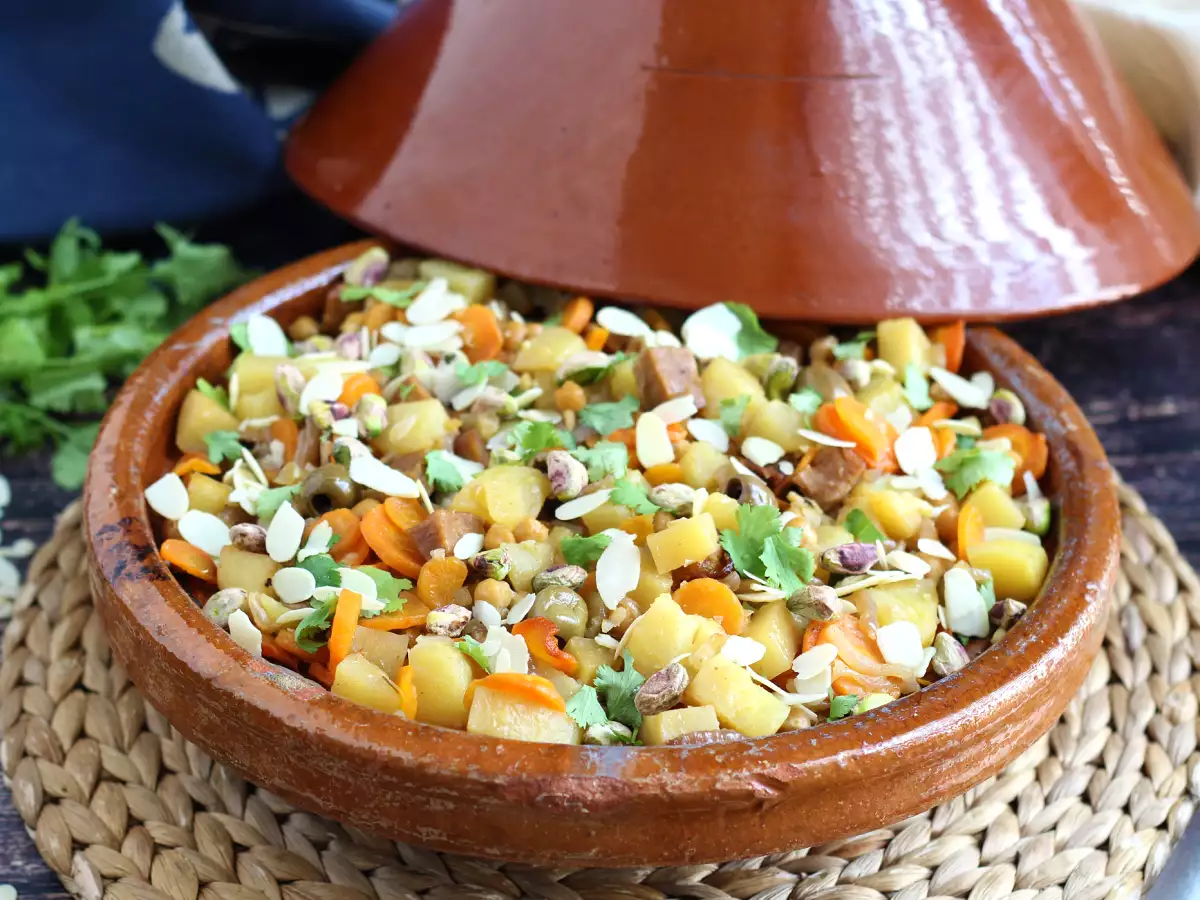 Vegetariánský tajine (uvařte si s námi seitan!)