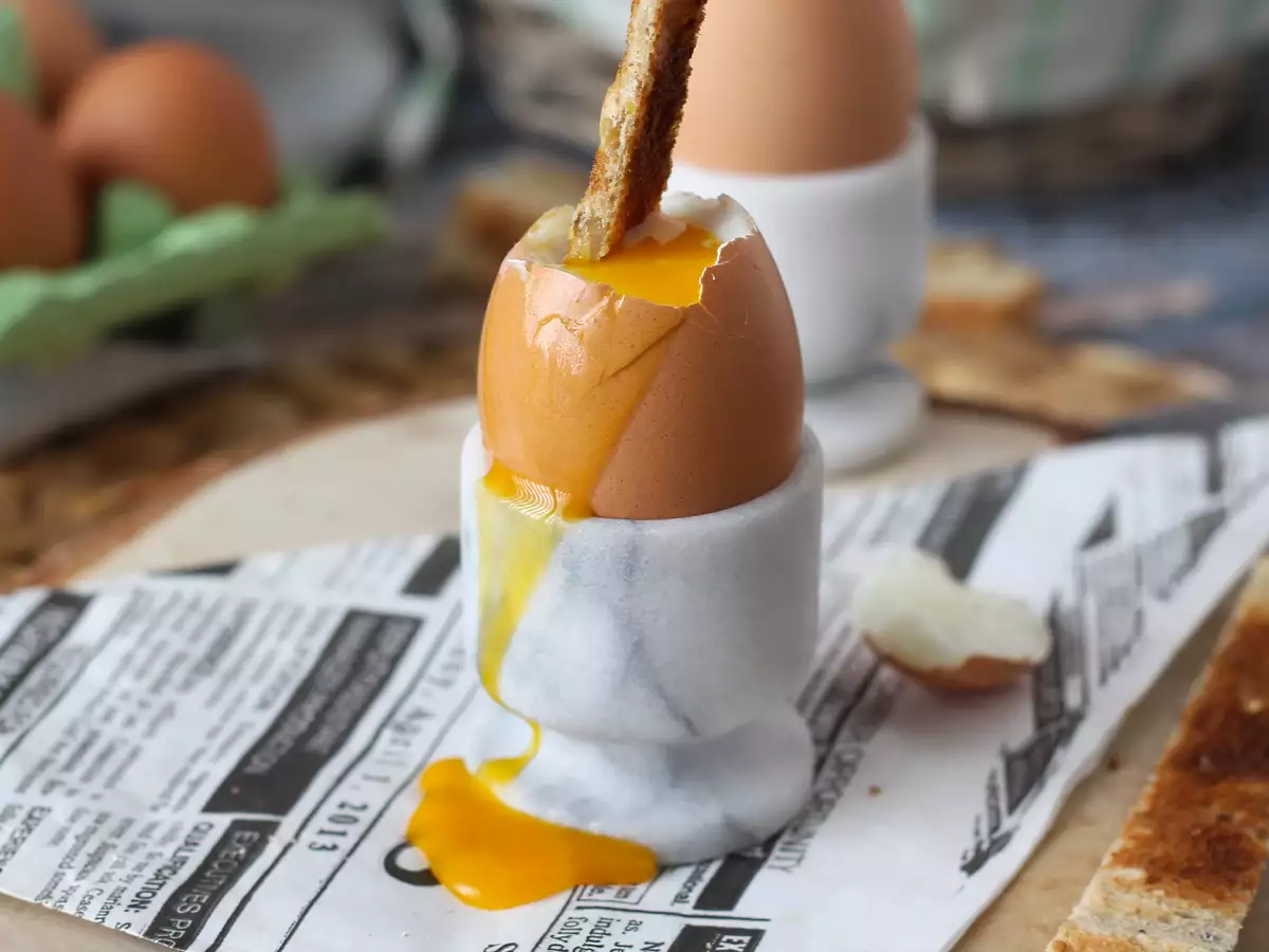 Vejce na měkko v horkovzdušné fritéze - foto 4