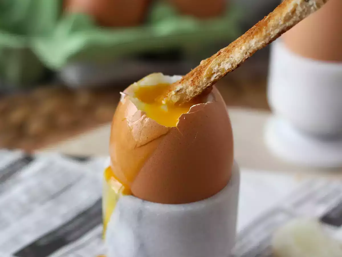 Vejce na měkko v horkovzdušné fritéze - foto 5