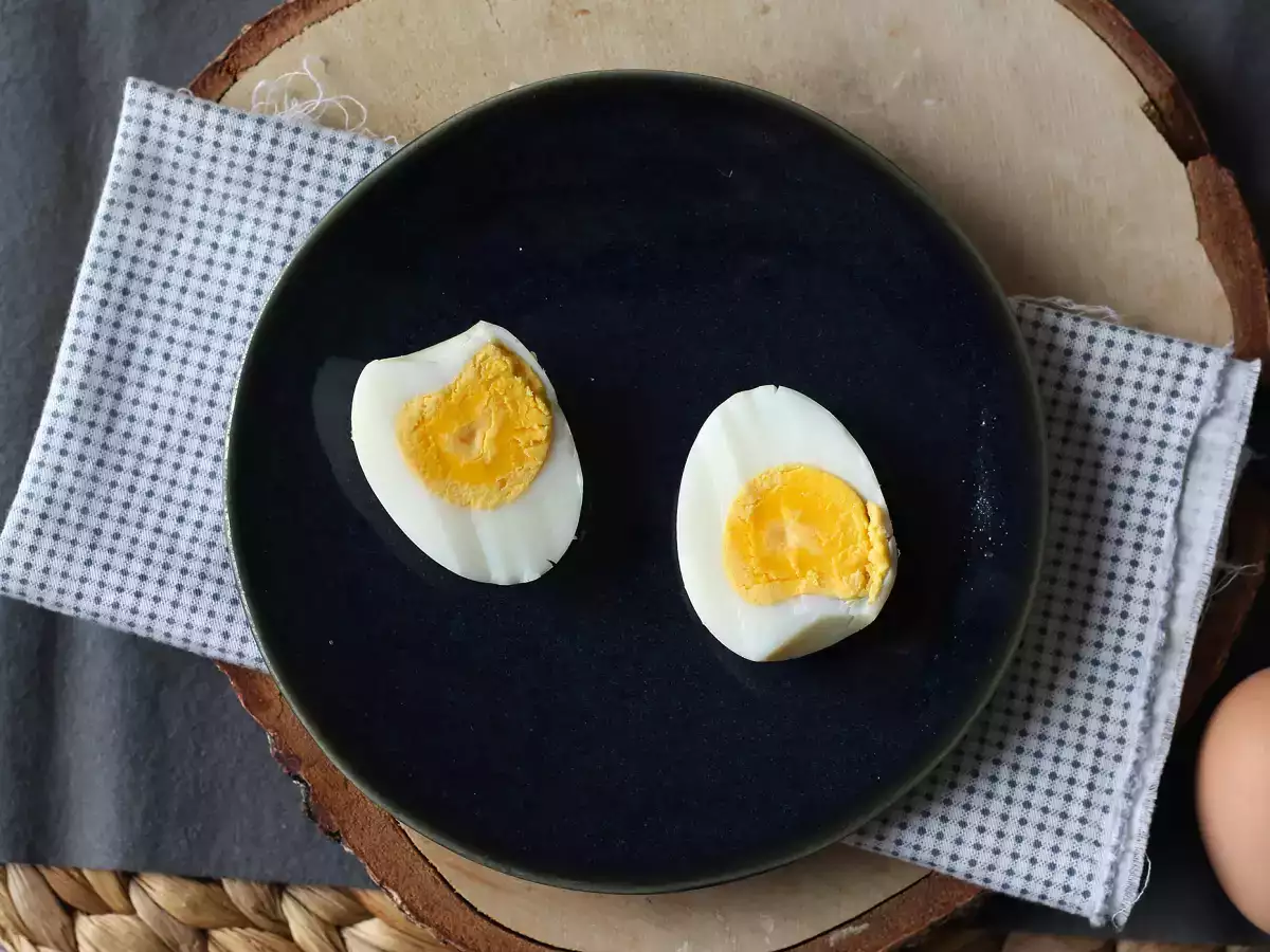 Vejce natvrdo v horkovzdušné fritéze