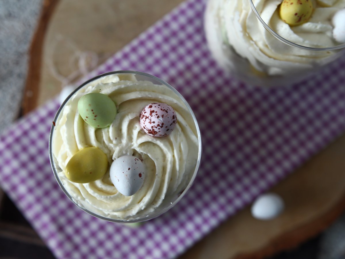 Velikonoční brownie a šlehačkové poháry - foto 3