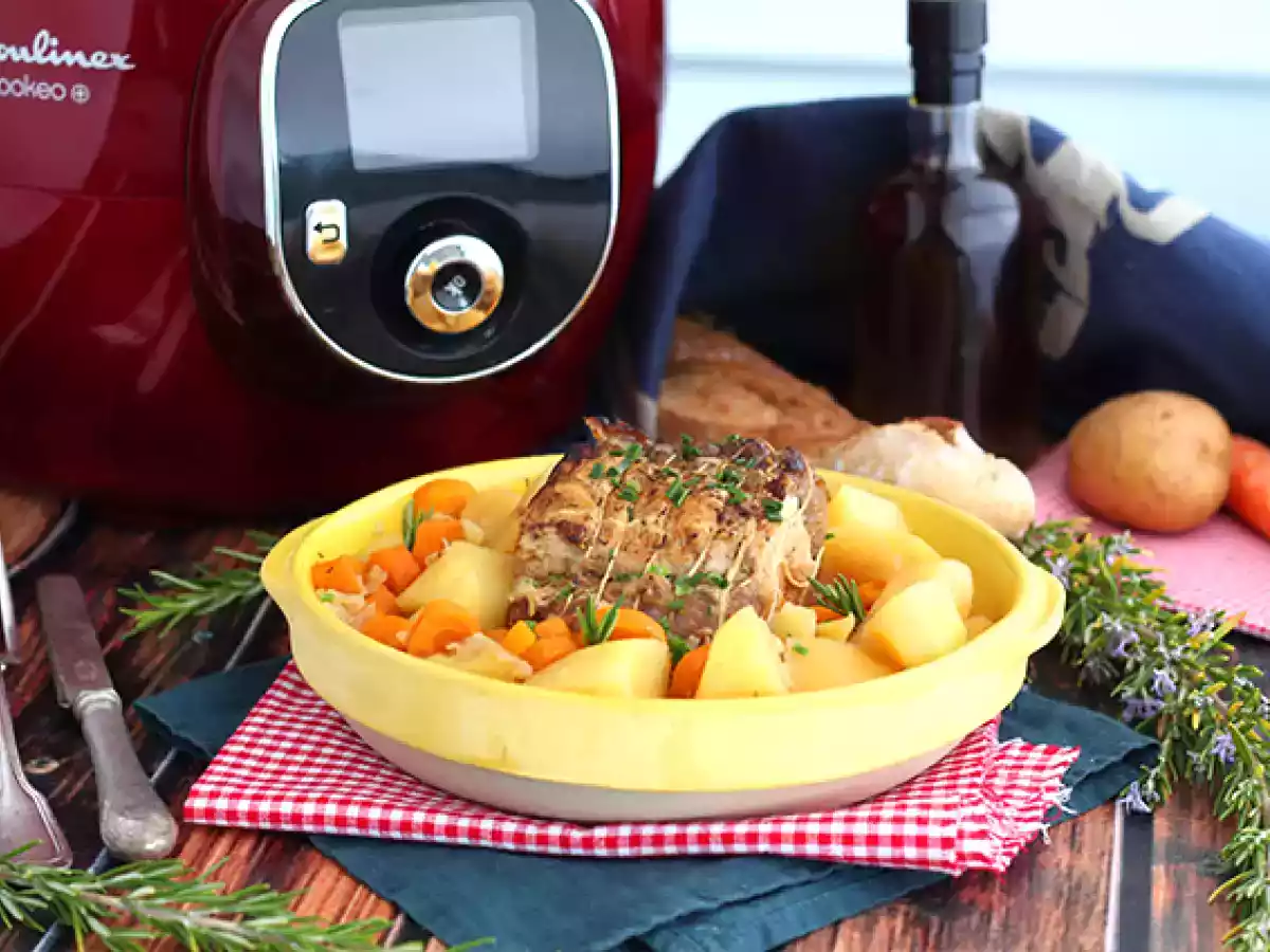 Vepřová pečeně, recept na Cookeo