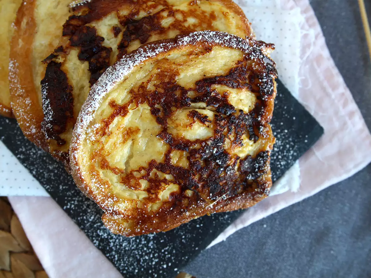 Vlhké a křupavé brioche perdue