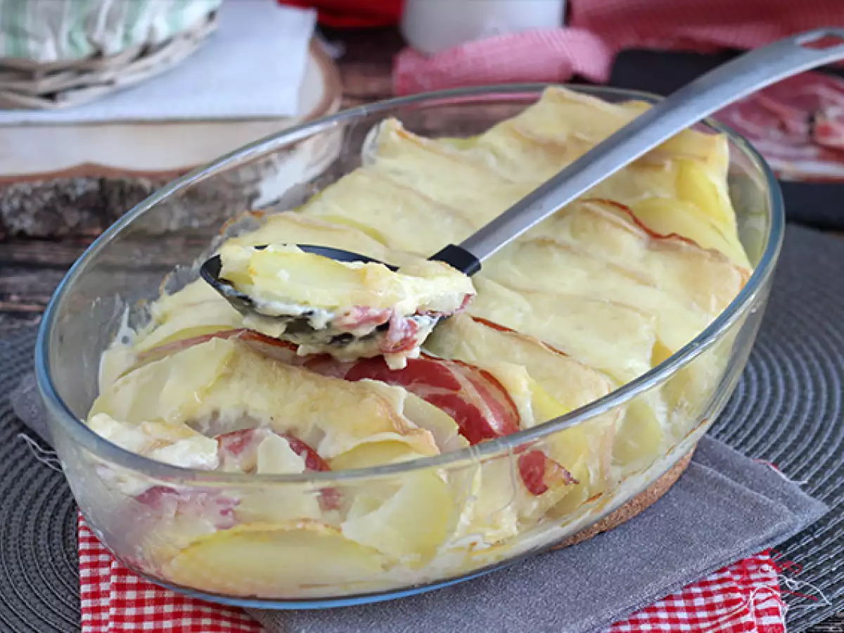 Zapečené brambory se sýrem raclette - foto 4