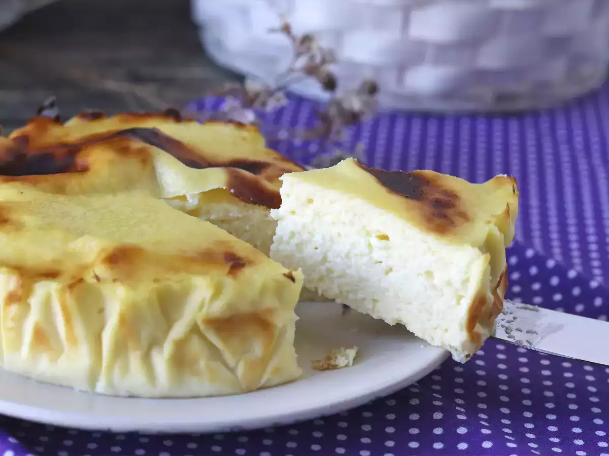 Zdravý cheesecake z ricotty v horkovzdušné fritéze - foto 2