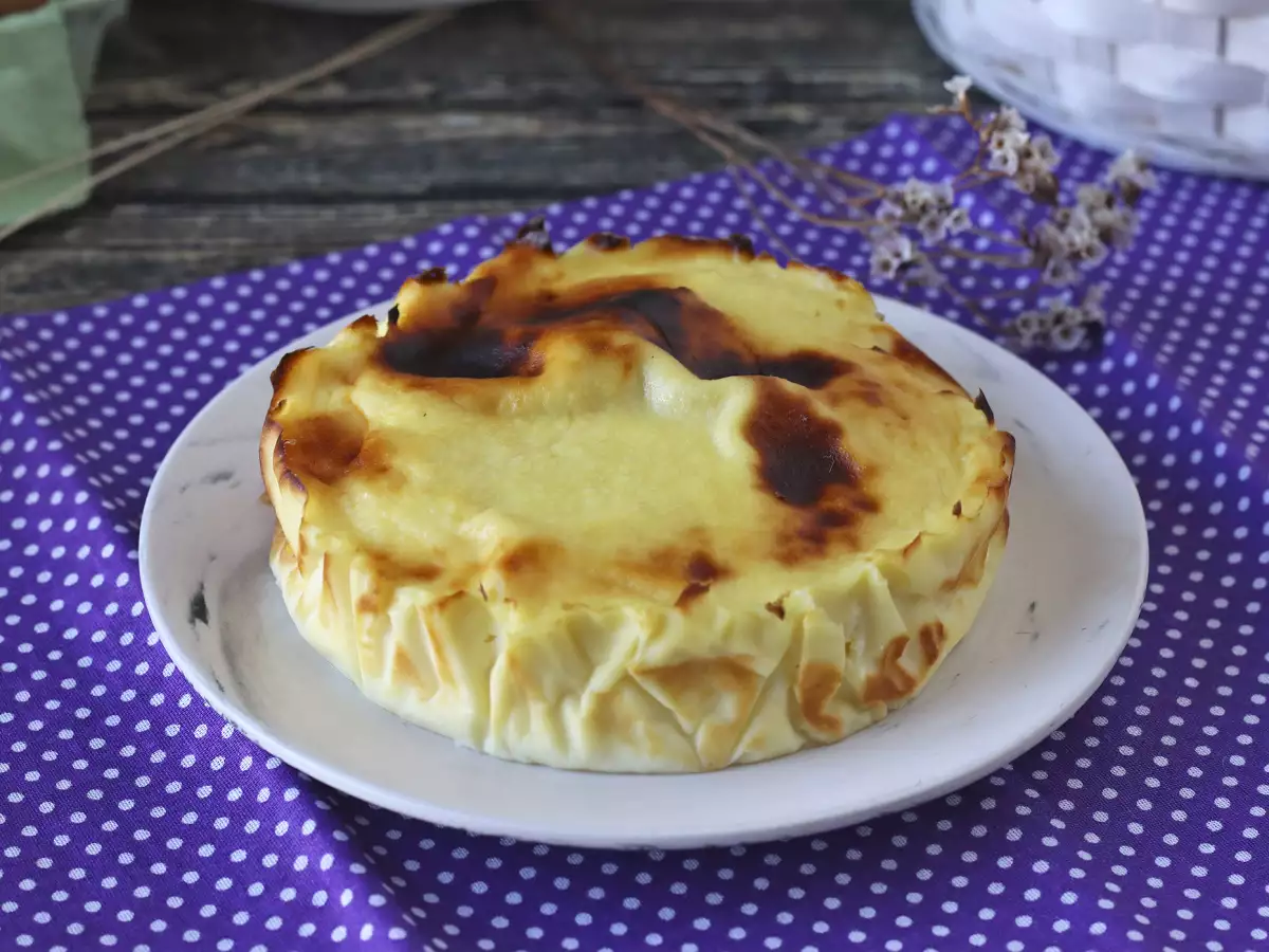 Zdravý cheesecake z ricotty v horkovzdušné fritéze - foto 4