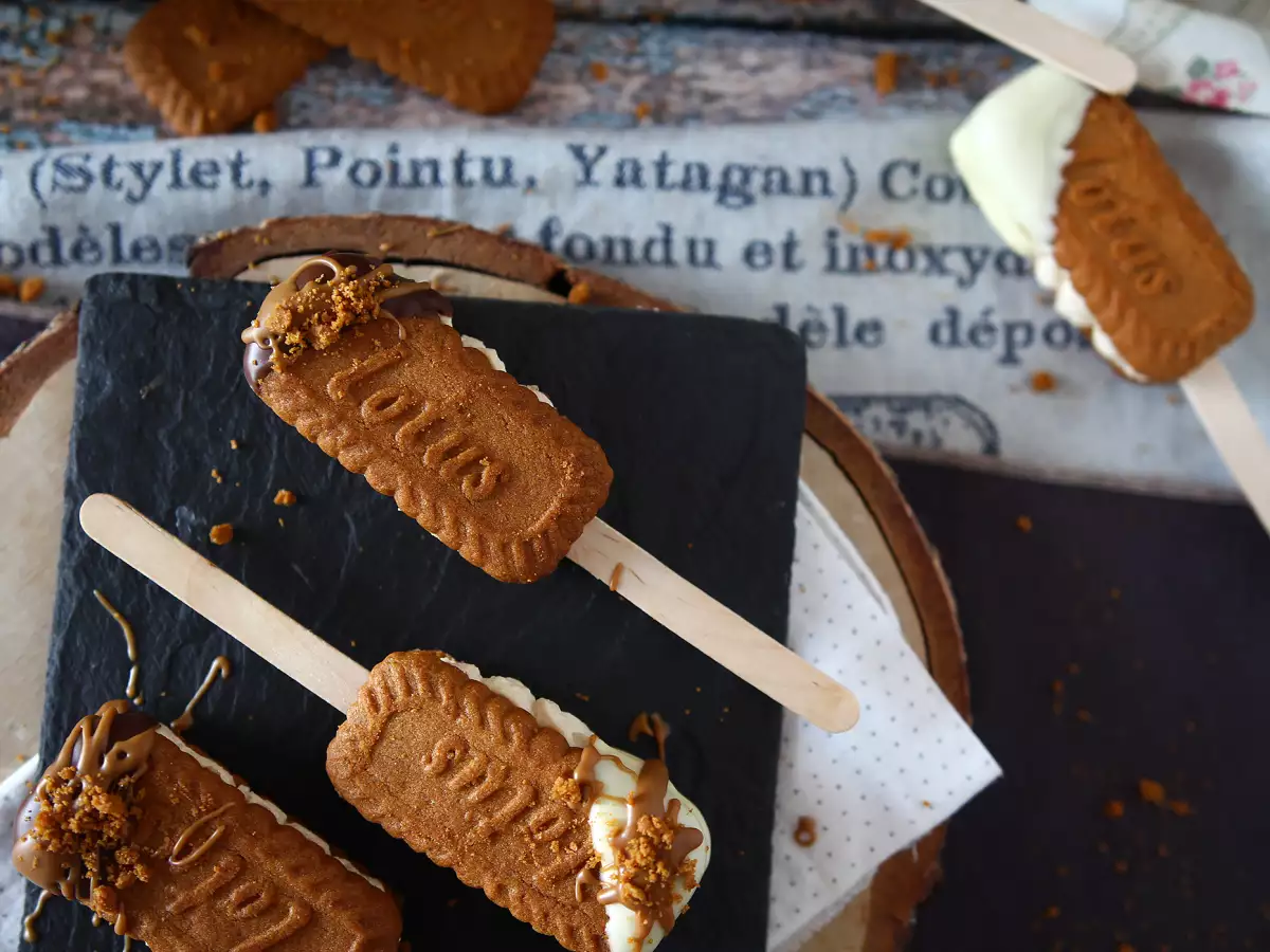 Zmrzlinové sendviče se sušenkami speculoos - foto 3